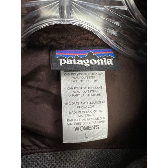Patagonia Vest Adult Large Brown Retro Pile Fleece Womens - Picture 4 of 8